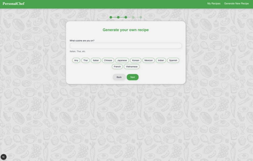 Personal Chef – screenshot 4