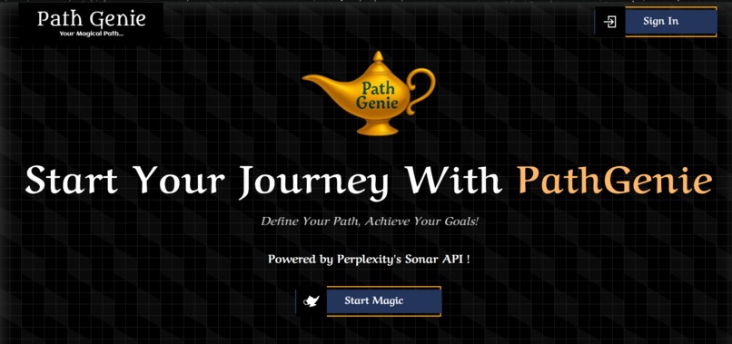 PathGenie: Define Your Path, Achieve Your Goals! – screenshot 1
