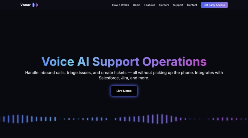 Vonar.ai – screenshot 1
