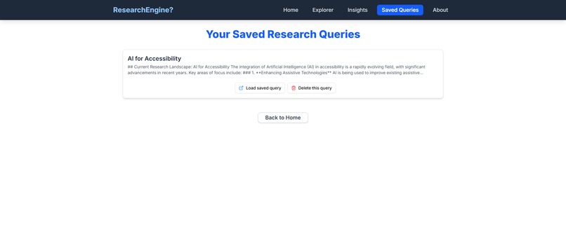 ResearchEngine? – screenshot 4