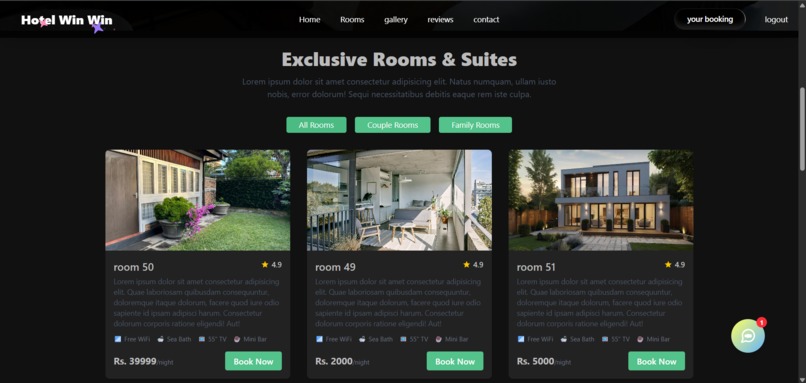 hotel win win – screenshot 2