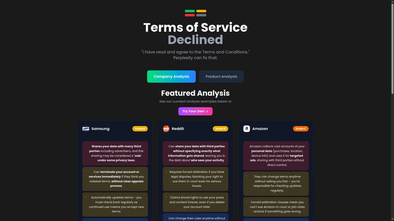 TOSDenied – screenshot 3
