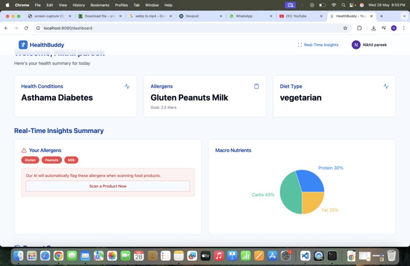 HealthBuddy – screenshot 2