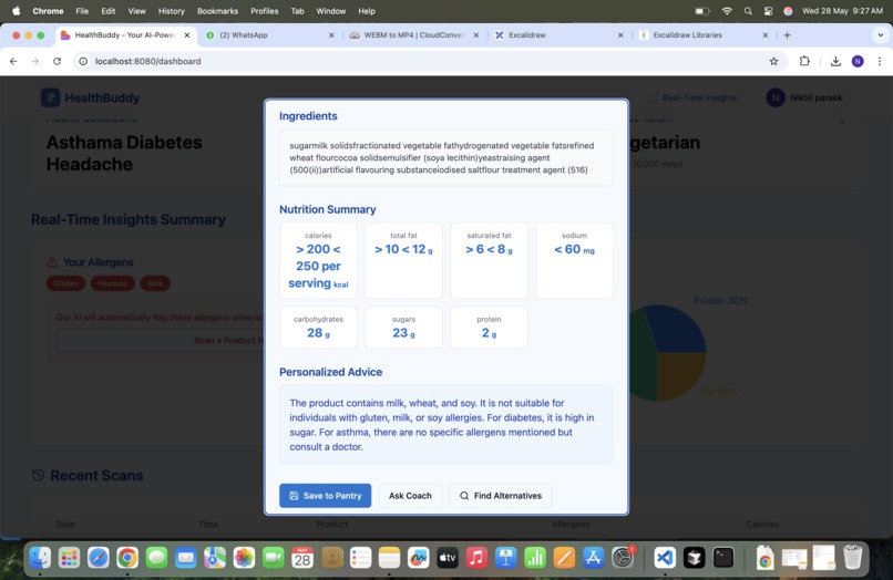 HealthBuddy – screenshot 3