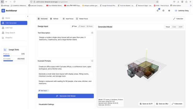 ArchiSonar – screenshot 1
