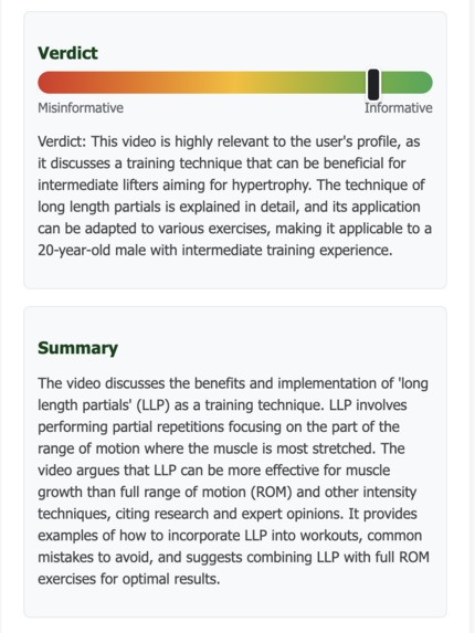 fitCheck – screenshot 3