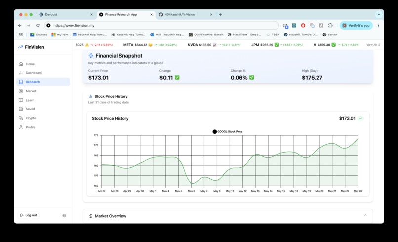FinVision – screenshot 4