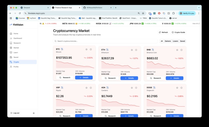FinVision – screenshot 7