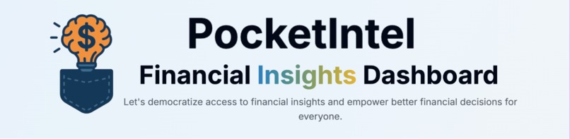 PocketIntel - Financial insights simplified – screenshot 1