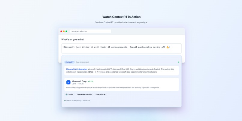 ContextRT – screenshot 1