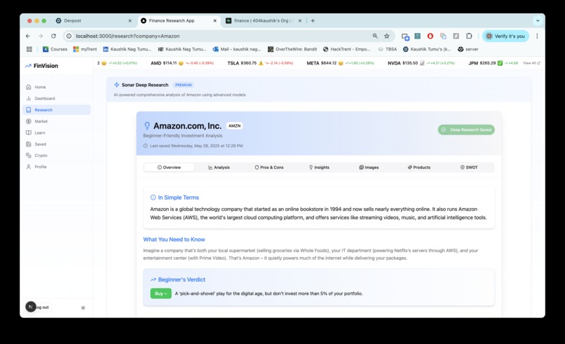 FinVision – screenshot 6