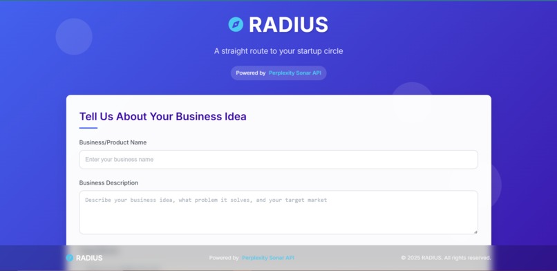 Radius - Your Straight Path To The Right Business  – screenshot 1