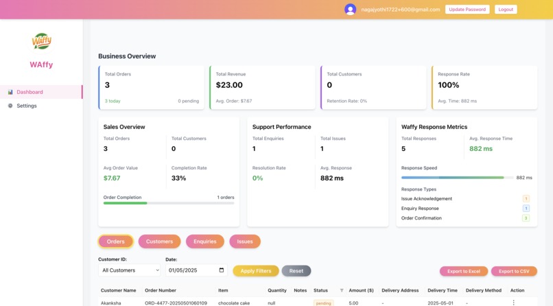 WAffy – Your smart WhatsApp agent – screenshot 2