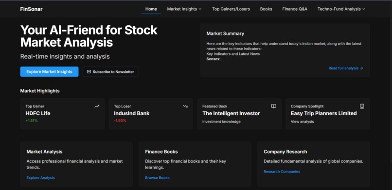 FinSonar – screenshot 1