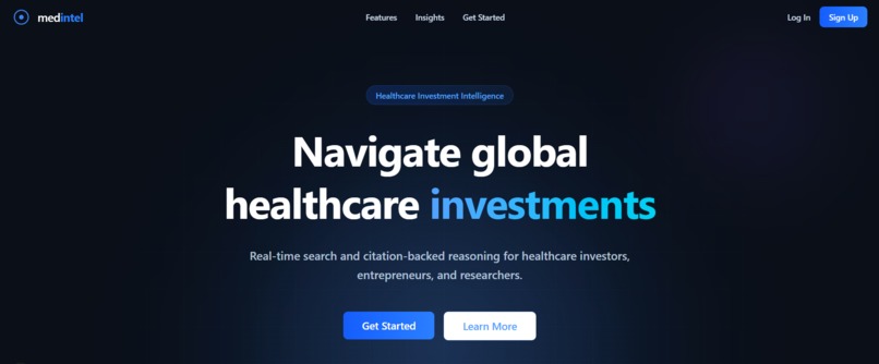 MedIntel World – screenshot 1