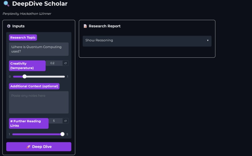 DeepDive Scholar: AI-Powered Research Companion – screenshot 6