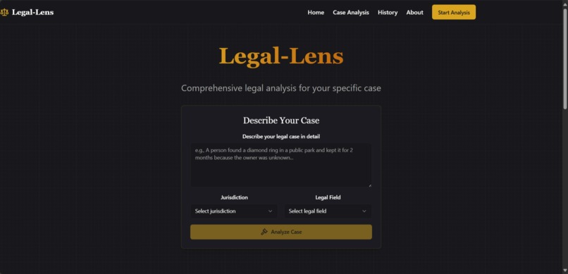 Legal Lens – screenshot 1