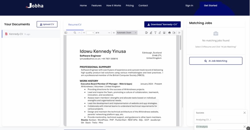 Jobha – screenshot 3