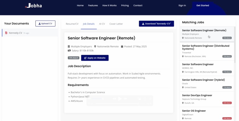 Jobha – screenshot 4