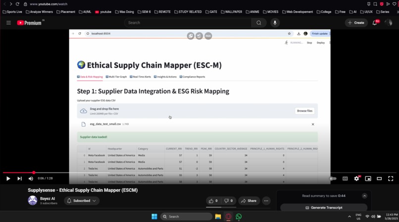 SupplySense – screenshot 2