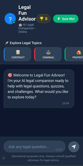 LawBot - Legal Assistant – screenshot 1