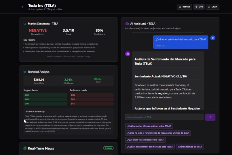 FinancIA – Your Intelligent Investment Assistant – screenshot 2