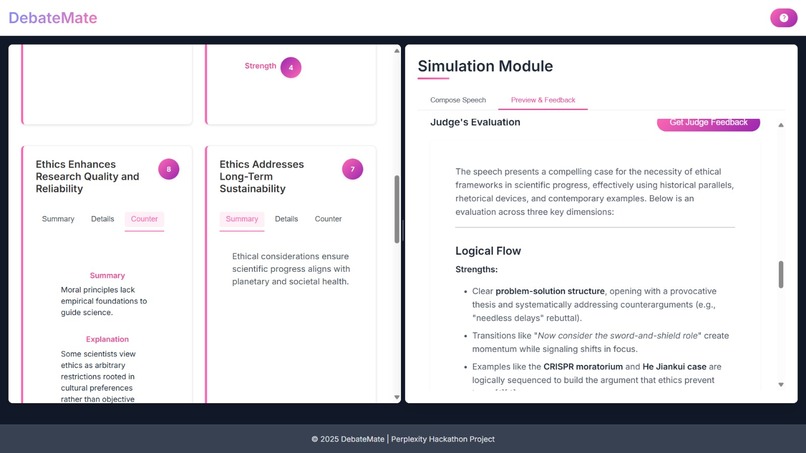DebateMate - Master your debate and thesis defense – screenshot 10