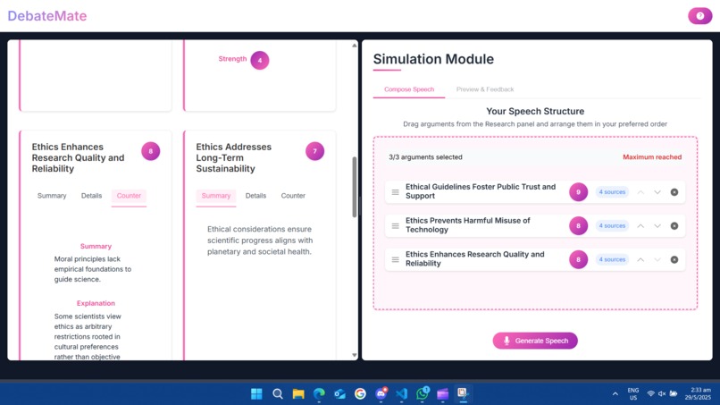 DebateMate - Master your debate and thesis defense – screenshot 6