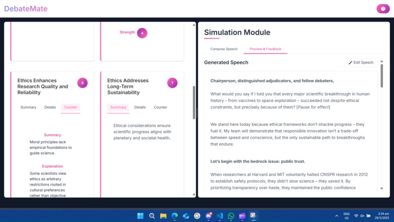 DebateMate - Master your debate and thesis defense – screenshot 7