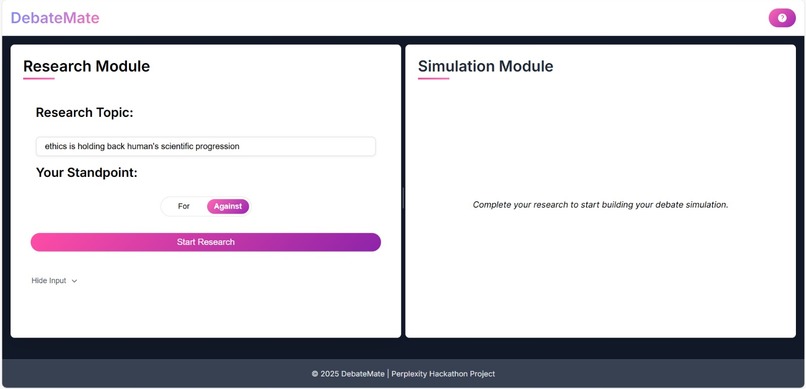 DebateMate - Master your debate and thesis defense – screenshot 2