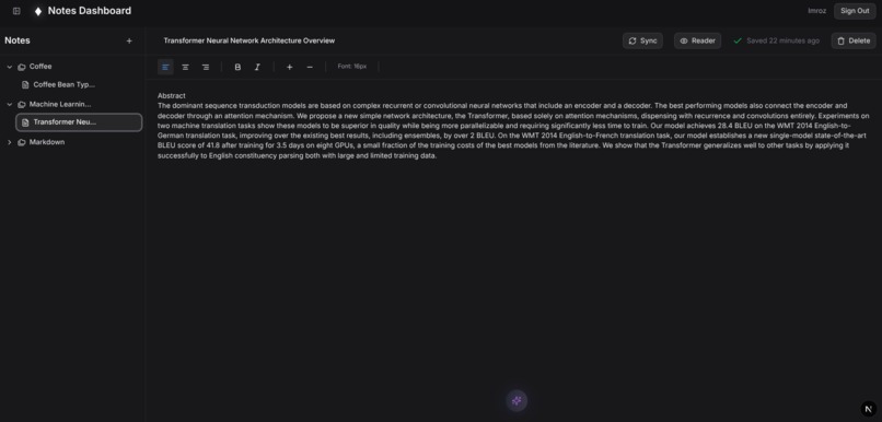 Ether Notes – screenshot 4