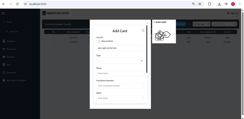 SmartCafe-suite – screenshot 5