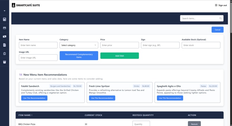 SmartCafe-suite – screenshot 11