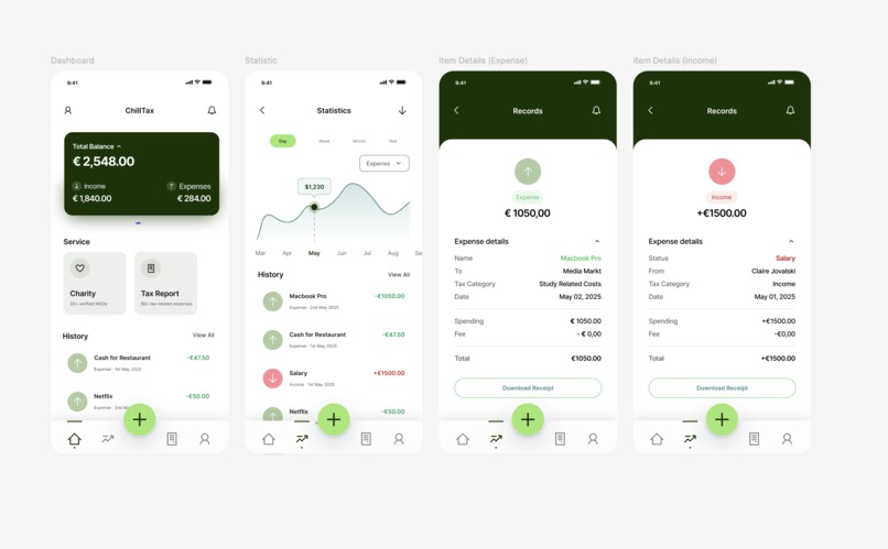 ChillTax: Stress-Free Expense Tracking for Tax Filing – screenshot 3