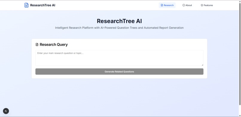 ResearchTree AI – screenshot 1