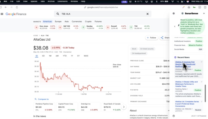 SonarSense  – screenshot 1