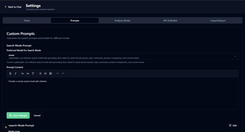 Tarka Research – screenshot 3