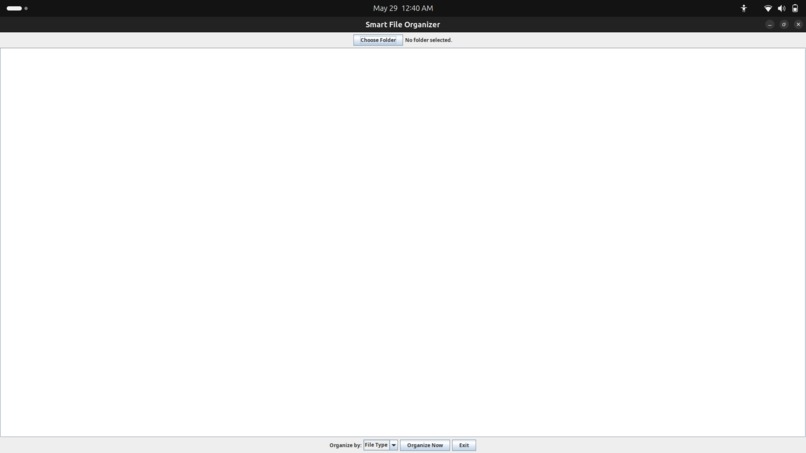 FileOrganizer – screenshot 1
