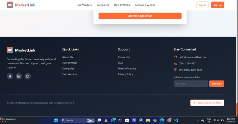 BX MarketLink Project – screenshot 6