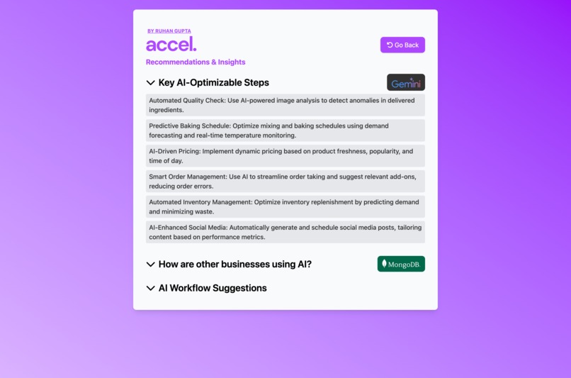 Accel – screenshot 2