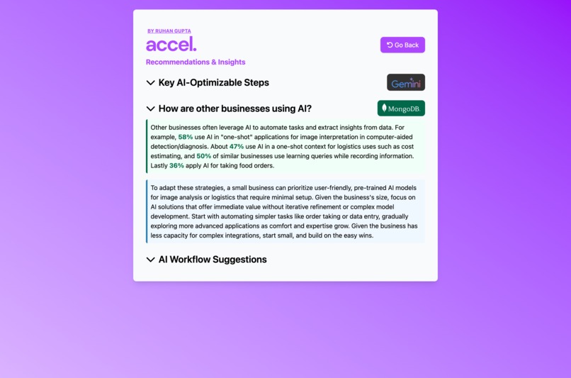 Accel – screenshot 3