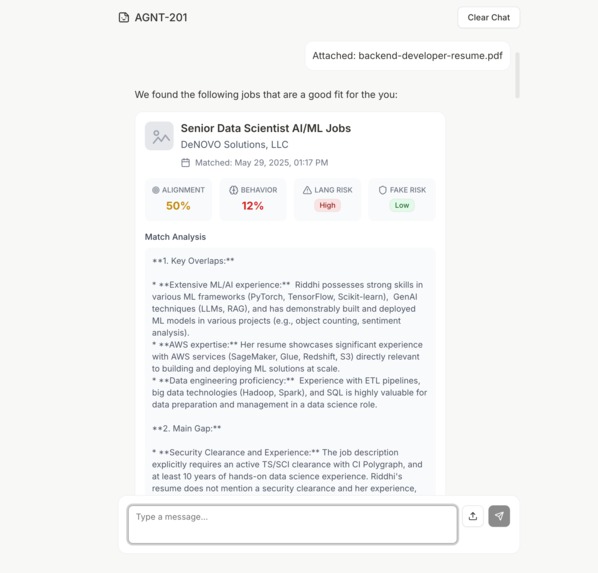AGNT-201 – screenshot 2