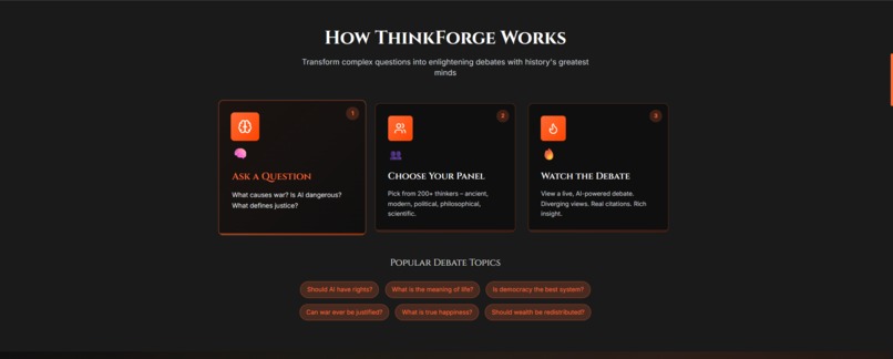 ThinkForge – screenshot 2
