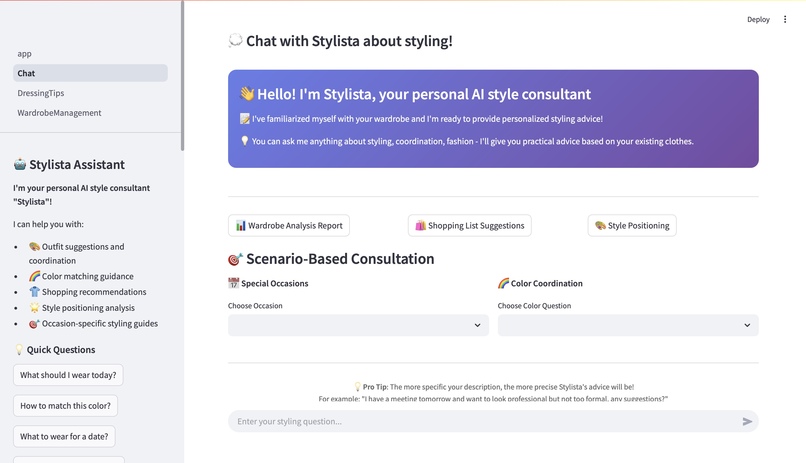 AI Digital Wardrobe Assistant – screenshot 2