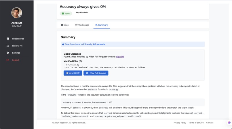 RepoPilot – screenshot 4