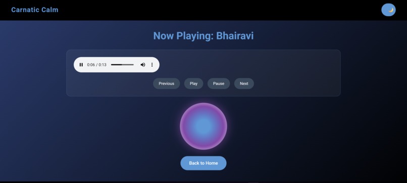 CARNATIC CALM – screenshot 4