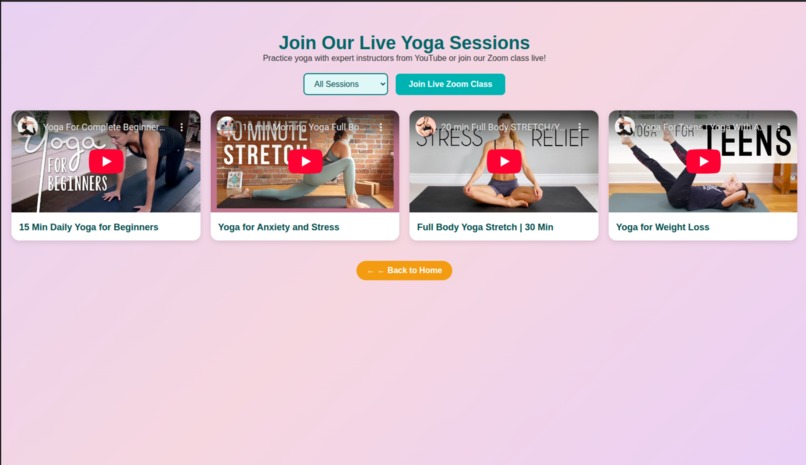 Yoga Detection and correction using Mediapipe – screenshot 5