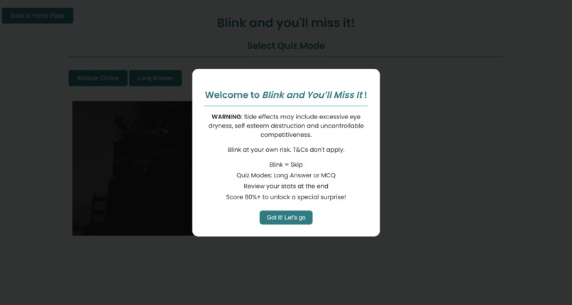 Blink and you'll miss it! – screenshot 3