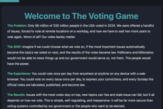 The Voting Game