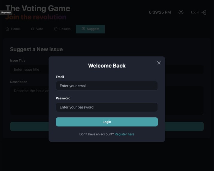 The Voting Game – screenshot 3